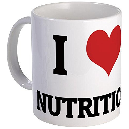 Tazas De Desayuno - I Love Nutrition Mug Unique Coffee Mug, 