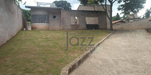 Chácara Com 2 Dormitórios À Venda, 1303 M² Por R$ 550.000,00 - Parque Jatibaia (sousas) - Campinas/sp - Ch0325