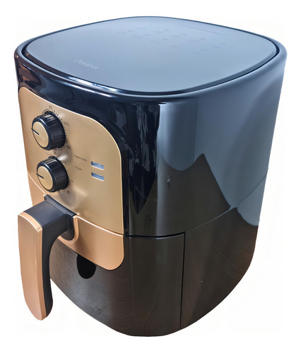 Air Fryer Gaabor Magno Af65m-bk01a 5,5l Preto/dourado Preto Com Dourado