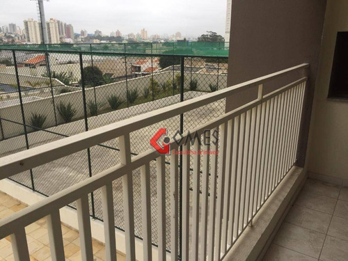 Apartamento Com 3 Dormitórios À Venda, 96 M² Por R$ 510.000,00 - Vila Valparaíso - Santo André/sp - Ap0463