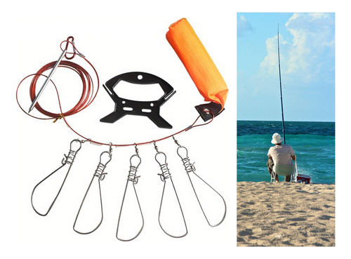 Pesca Stringer Clip Big Lock De Alta Resistencia Live Lock