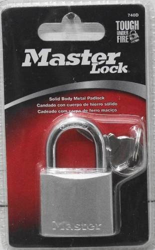 Candado Master Lock 740D con llave 