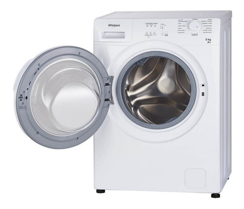Imagen 4 de 5 de Lavarropas automático Whirlpool WNQ06A blanco 6kg 220 V
