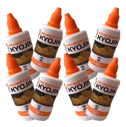 Kyojin Probiotico | Pack X8 | Gotero X60ml | Salud Digestiva