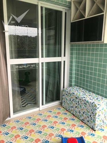 Imagem 12 de 30 de Apartamento Com 3 Dorms, Canto Do Forte, Praia Grande - R$ 790 Mil, Cod: 461 - V461