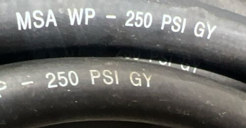 Msa Air Supply Hose Msa Wp 250 Psi Gy Nos Surplus Bbf