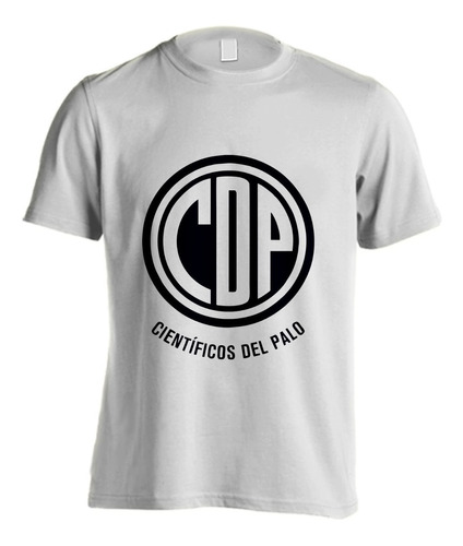 Remera Científicos Del Palo #3 Rock Artesanal Planta Nuclear