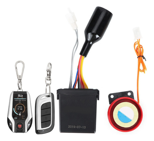 Alarma De Motocicleta 105-125db Sensor De Seguridad Impermea