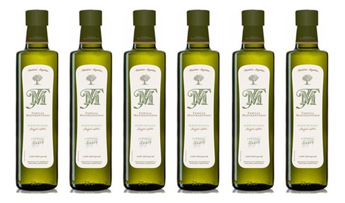 Aceite De Oliva Mastrantonio Extra Virgen Intenso X500cc X6