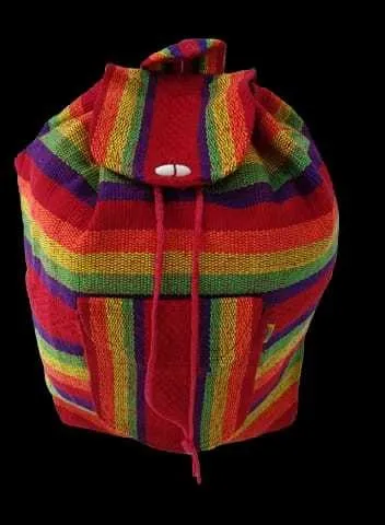 Mochila hippie sales