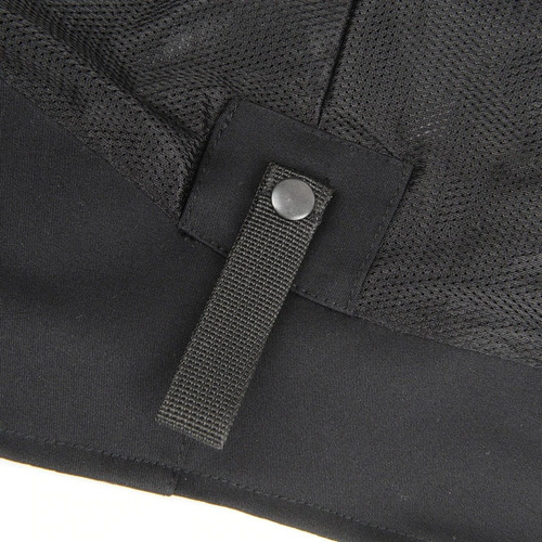 Imagen 9 de 9 de Chamarra Joe Rocket Whistler 2.0 Negra Impermeable Para Moto