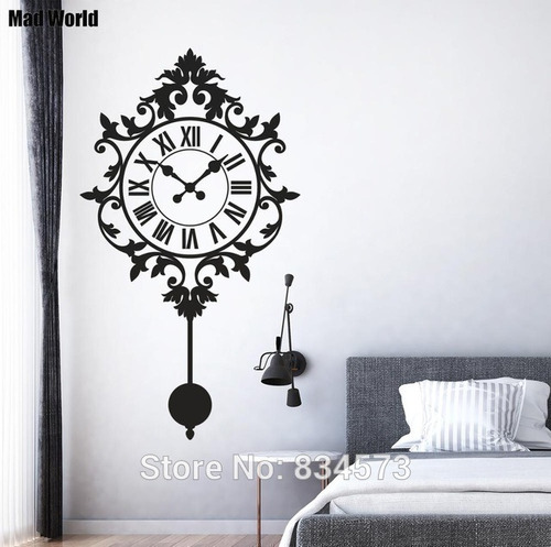 Vinilo Decorativo Reloj  