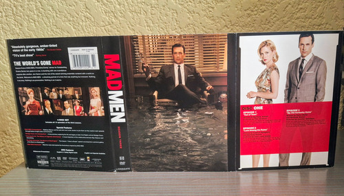 Mad Men:3ra. Temporada Edición Lujo Digipack 4 Discos Dvd's (Usado)