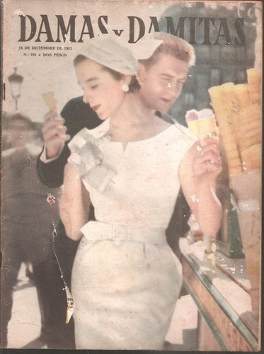 Revista Damas Y Damitas Nº 751 Diciembre 1953