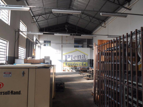 Barracão Comercial À Venda, Jardim São Judas Tadeu (nova Veneza), Sumaré. - Ba0177