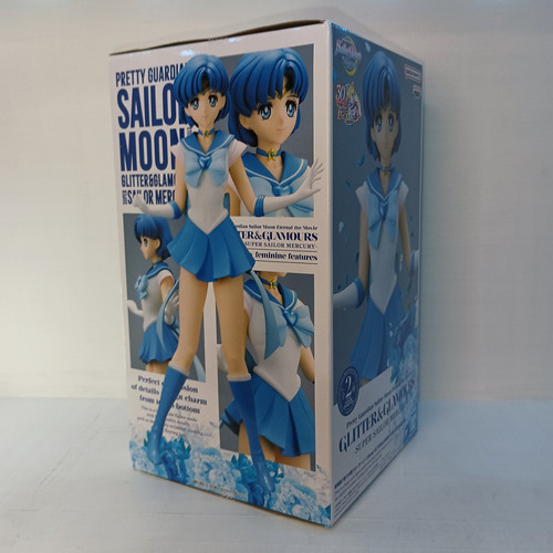 Muñeca Glitter & Glamours Super Sailor Mercury Version A (Usado)