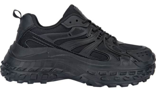 Tenis Urbano Chunky Kangaroos 3601 Negro Mujer