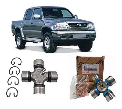 Cruceta Hilux 2002 2003 2004 2005 Motor 2.4 Cardan Del Tras