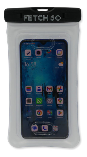 Fetch 50 Funda Impermeable Para Telefono Movil Ipx8 Con Pant