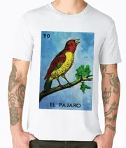 Comprar Playeras Cleen Alexer Loteria El Pajaro Mod 53