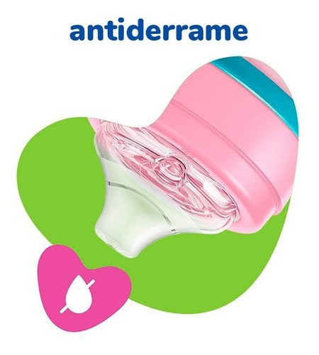 Vaso De Aprendizaje Con Asas Lillo Evolution 150ml +6 Meses Color Rosa