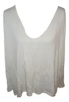 Comprar Remera,blusa,buzo Dama Xl Modal Crudo Cruzada Atrás Impecabl