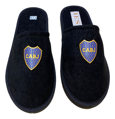 Pantuflas Chinelas De Futbol Escudo Estampado Comodas 