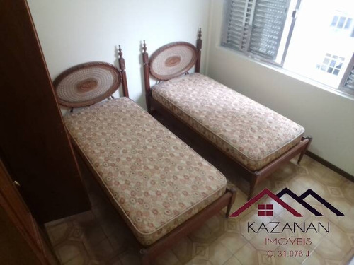 Imagem 9 de 15 de Apartamento 2 Dormitórios - Gonzaga - Santos - Vista Mar - 1650