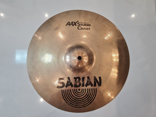 Sabian Aax Studio Crash 14 Prato - 1200 P.l X Natural (Usado)