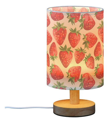 Lámpara De Escritorio Led Con Diseño De Fresa