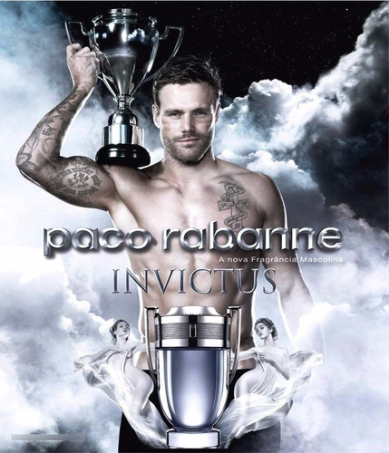 Imagen 4 de 10 de Perfume Importado Hombre Paco Rabanne Invictus Edt 100 Ml