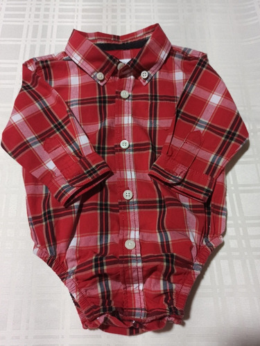 Camisa Body Para Niño Bebé Talla 3-6 Meses Gymboree Original