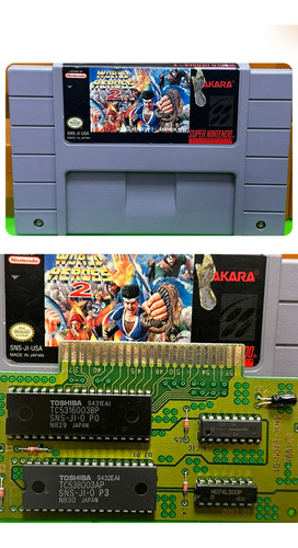World Heroes 2 Super Nintendo Snes Original (Reacondicionado)