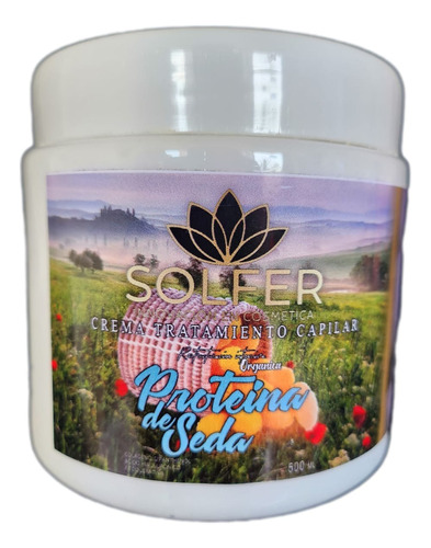 Crema De Masaje Capilar Proteina De Seda Con Isp