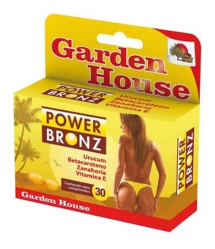 Power Bronze Garden House Piel Bronceada 30 Comprimidos