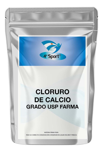 Cloruro De Calcio En Polvo Dihidrato 99.9 % 1 Kilo 4+