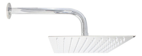... . Kit Regadera Tipo Lluvia 30 Cm + Tubo 50 Cm Moderno
