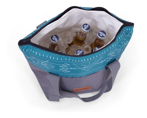 Imagen 3 de 7 de Bolso Térmico 10 Lts Diseño Indie Chilly