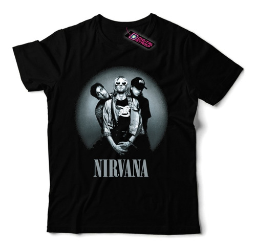 Remeras Nirvana Kurt Cobain 7  Estampado Digital Stamp Dtg