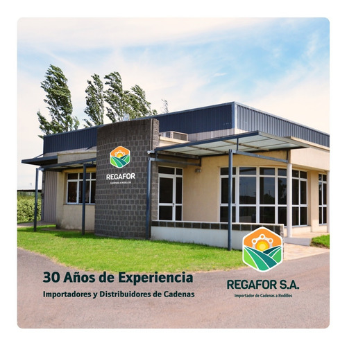 Cadena A Rodillo Mcc Asa 50h-1 Paso 5/8 Reforzada X 3.05m X