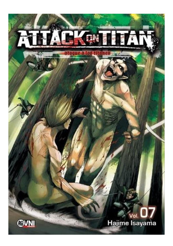 Attack On Titan Vol. 07 ( 4ª Ed. ) Hajime Isayama Ovni Pres