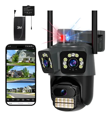 Cámara de Vigilancia Wifi 12 MP