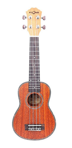 Ukelele Soprano Fzone Fzu-06 Caoba Cuerdas Aquila