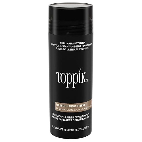 Toppik Fibra Keratina Oculta Calvicie 27.5g Castaño Claro