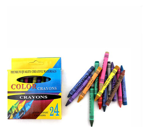 3 Cajas Crayolas Económicas Fiesta Piñatero Regalo 72pz