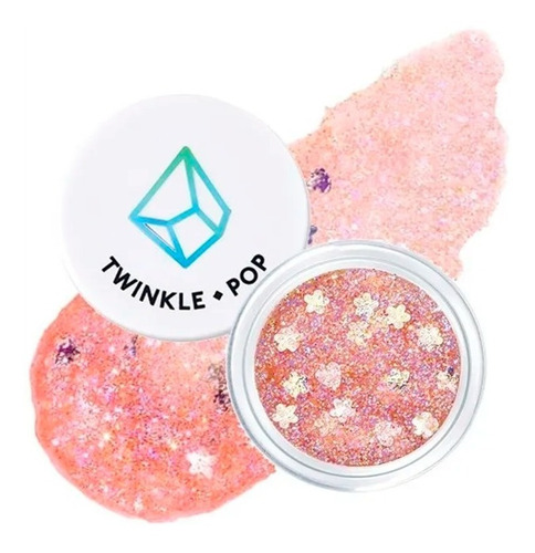 Sombra Jelly Glitter - Twinkle Pop Color De La Sombra 02 Pink Banzzak
