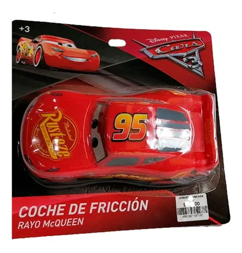 Carro Cars Rayo Mcqueen Juguete Niños Fricción Nuevo