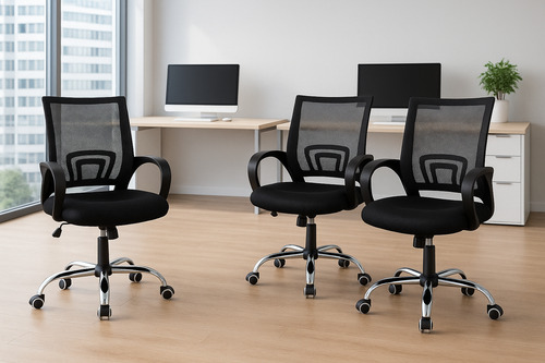 Mesa Com Cadeira Kit Home Office , Pronta Entrega