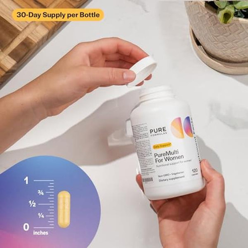 Pureformulas Puremulti Multivitaminas Para Mujeres 120 Caps
