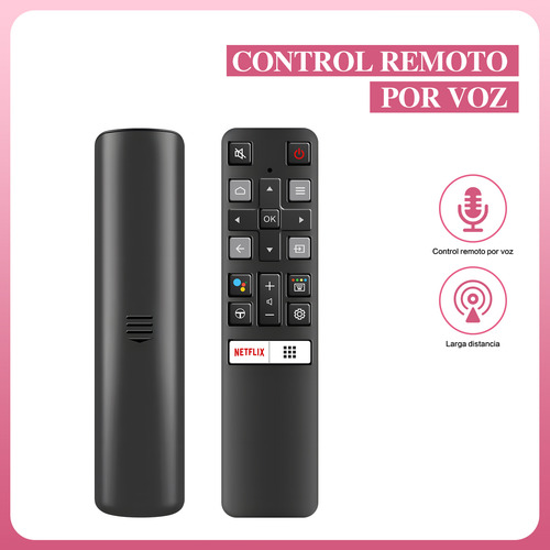 Control Remoto De Voz Inteligente Rc802v Fmr1 Para Tv Lcd Le